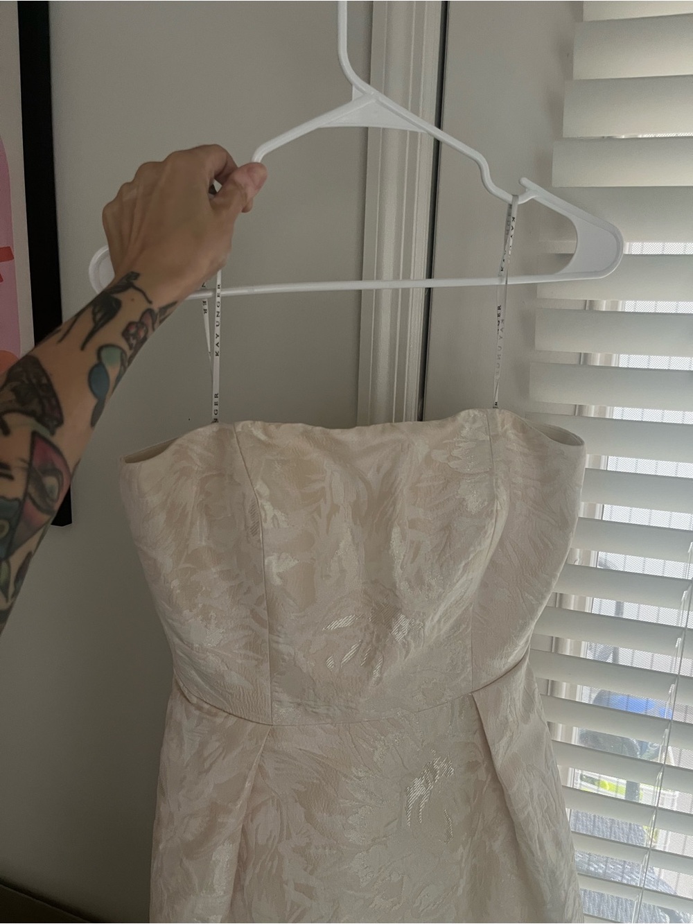 Bella Hi-Low Gown by Kay Unger - Picture 9 of 9